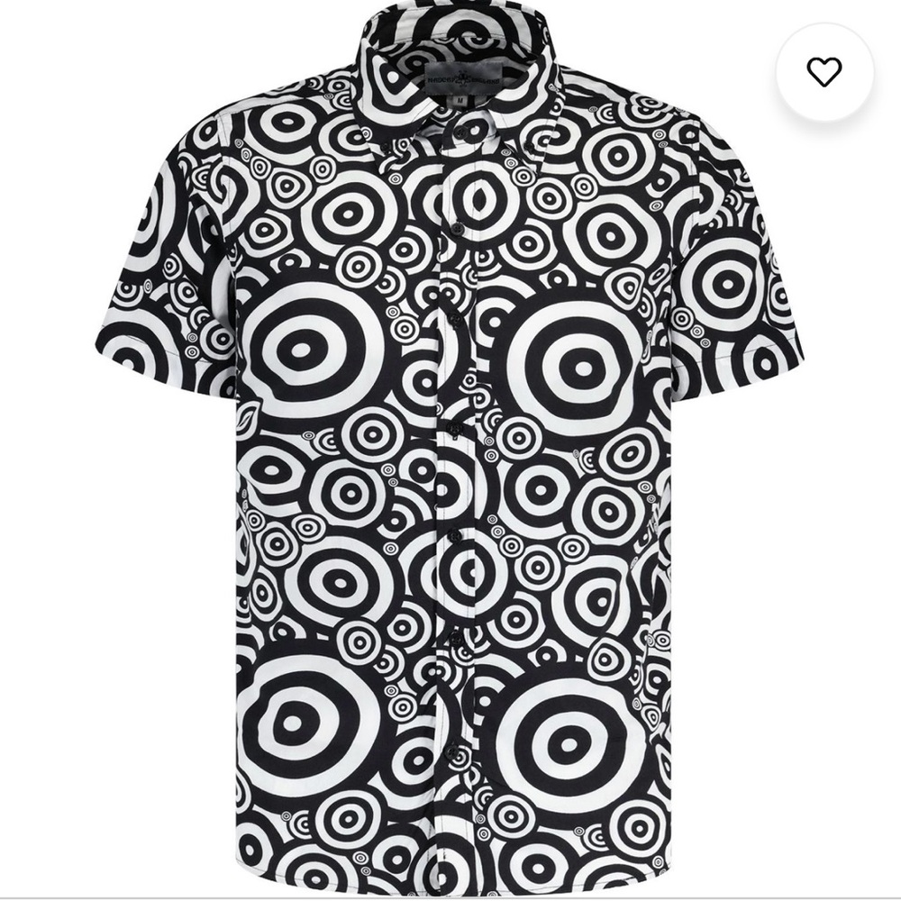NWOT MADCAP ENGLAND TRIP OZ TARGETS RETRO 60S SHIRT